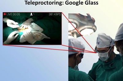 Using Google Glass to teach surgery abroad
